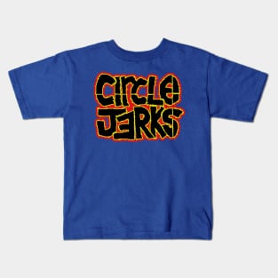 Circle red jerks Kids T-Shirt